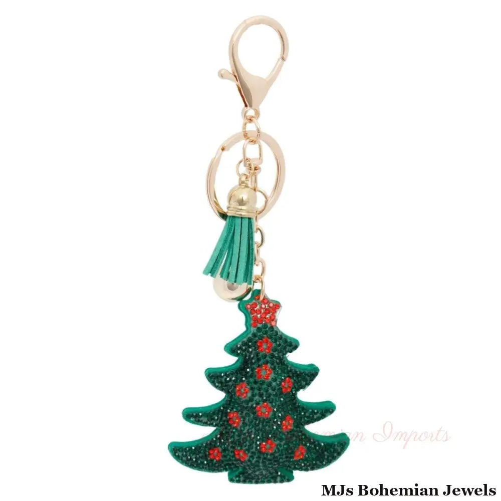 Xmas Tree Keychain Clip