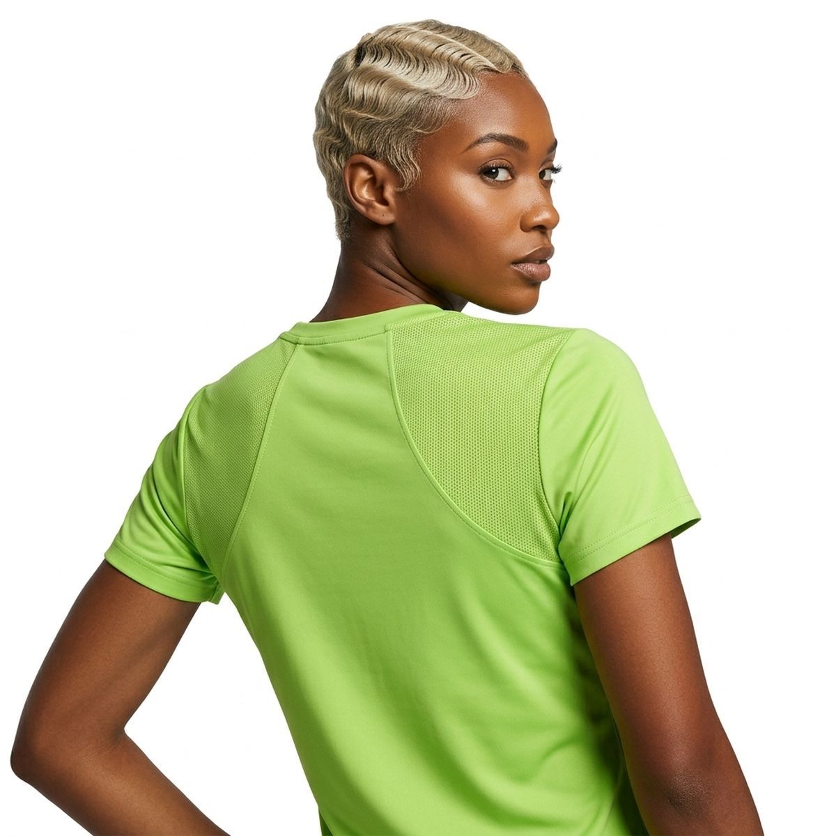 AKA Medium Phirst Pham 1908 Green Performance Tee