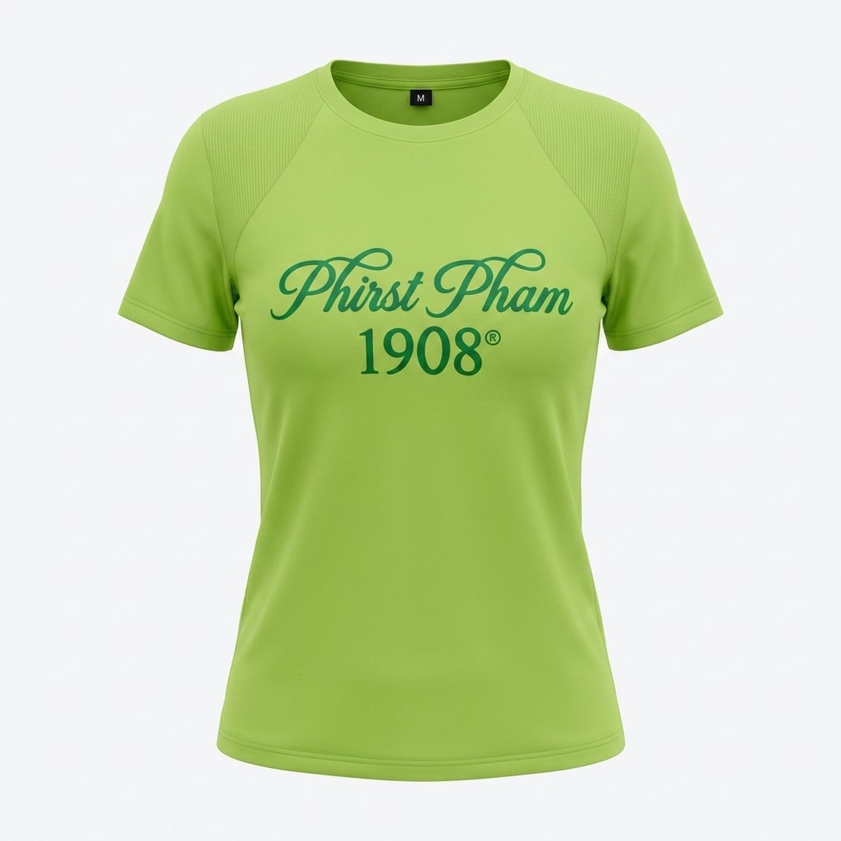 AKA Medium Phirst Pham 1908 Green Performance Tee
