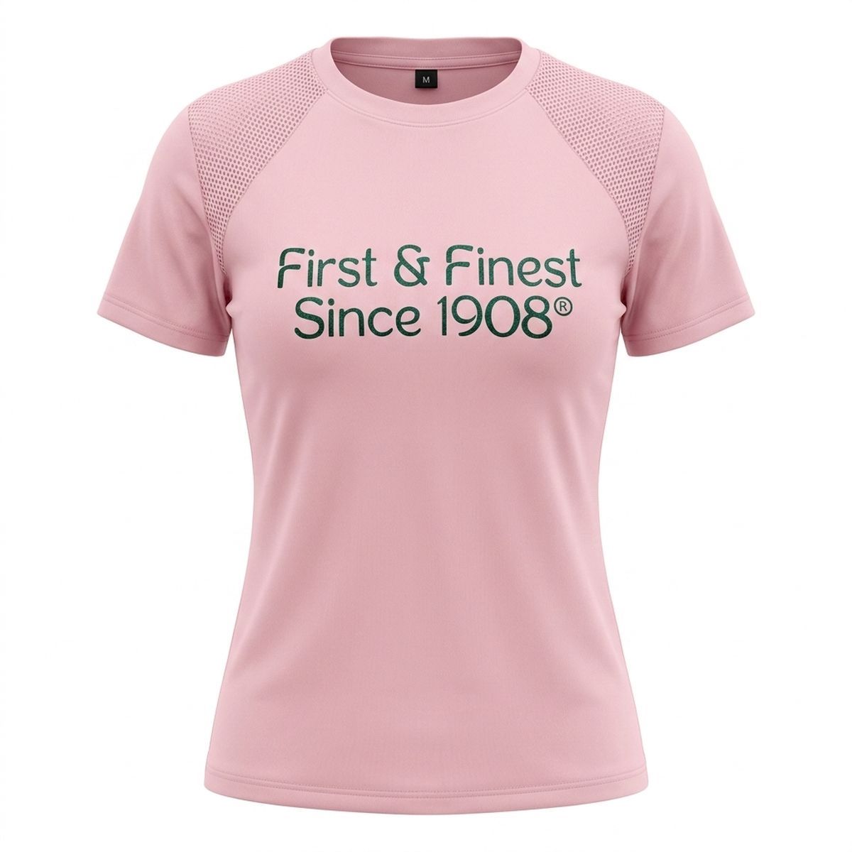 AKA Medium First & Finest Pink Performance Tee