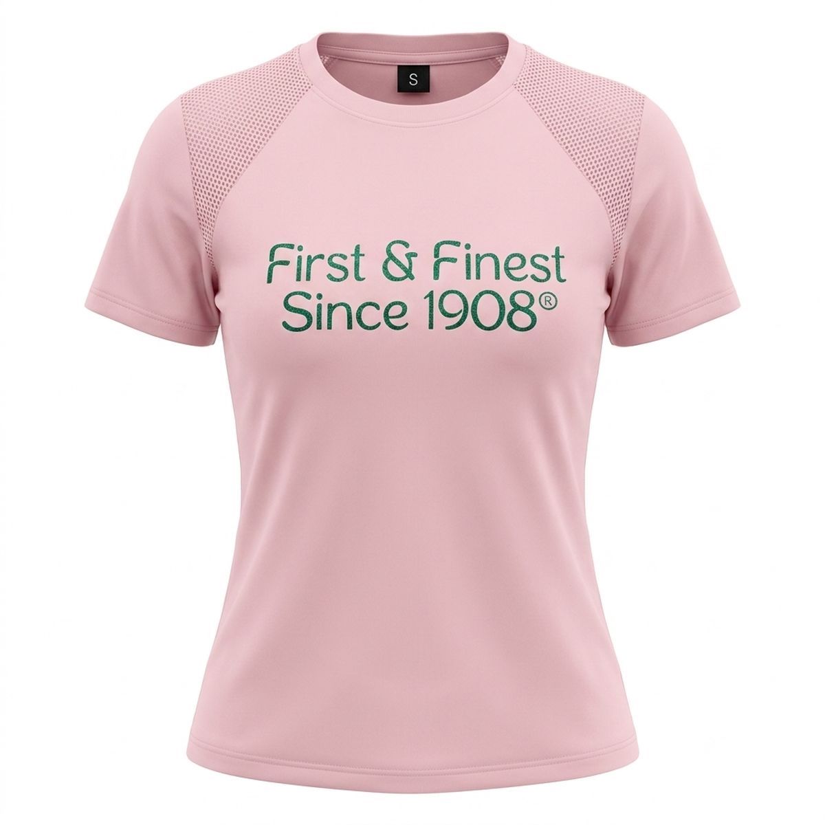 AKA Small First & Finest Pink Performance Tee